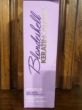 Keratin complex Shine Brightening Oil Blondeshell 3.4 oz Brightens dull hair